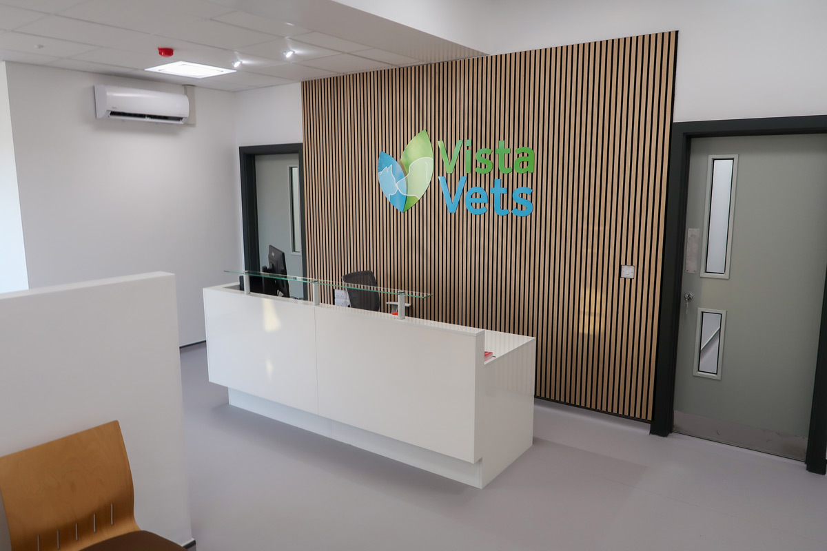 Reception Area | Vista Vets Chelmsford