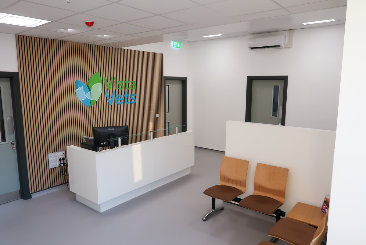 Reception Area | Vista Vets Chelmsford